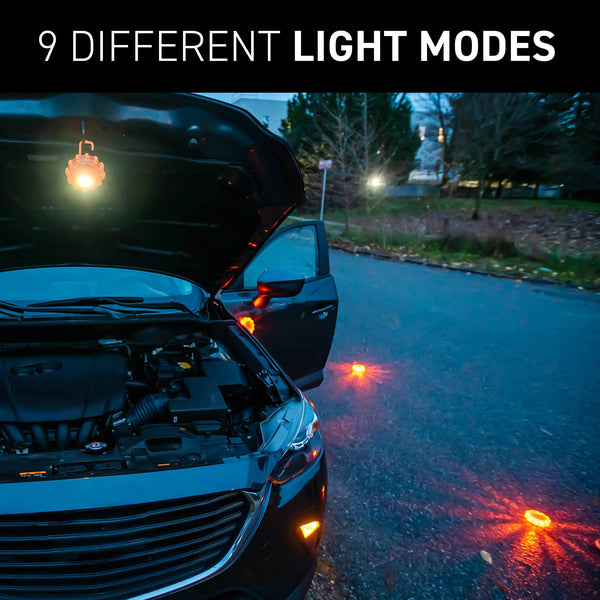 LED Road Flare 9 different light modes