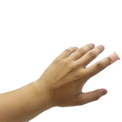 Adhesive Bandage Fingertip Fabric Sterile on finger