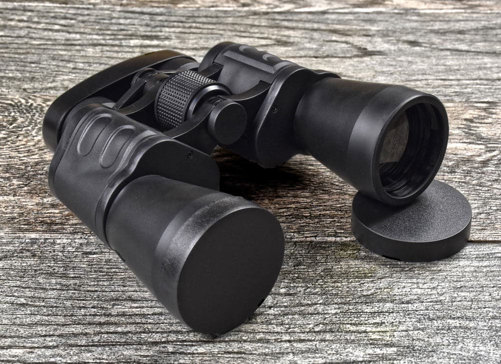 binocular side angle with lens cap