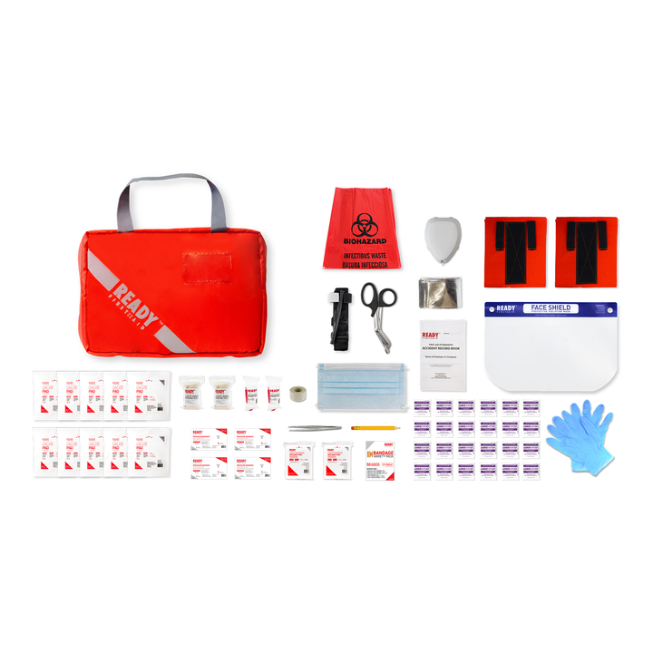 WorkSafeBC BC Level 1 First Aid Kit with First Aid Bag