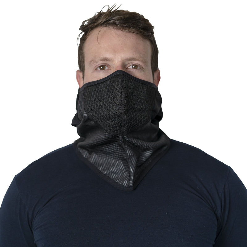 Man Wearing 72HRS Balaclava with Inner Filter Pocket