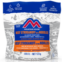 Mountain Beef Stroganoff with Noodles Pouch