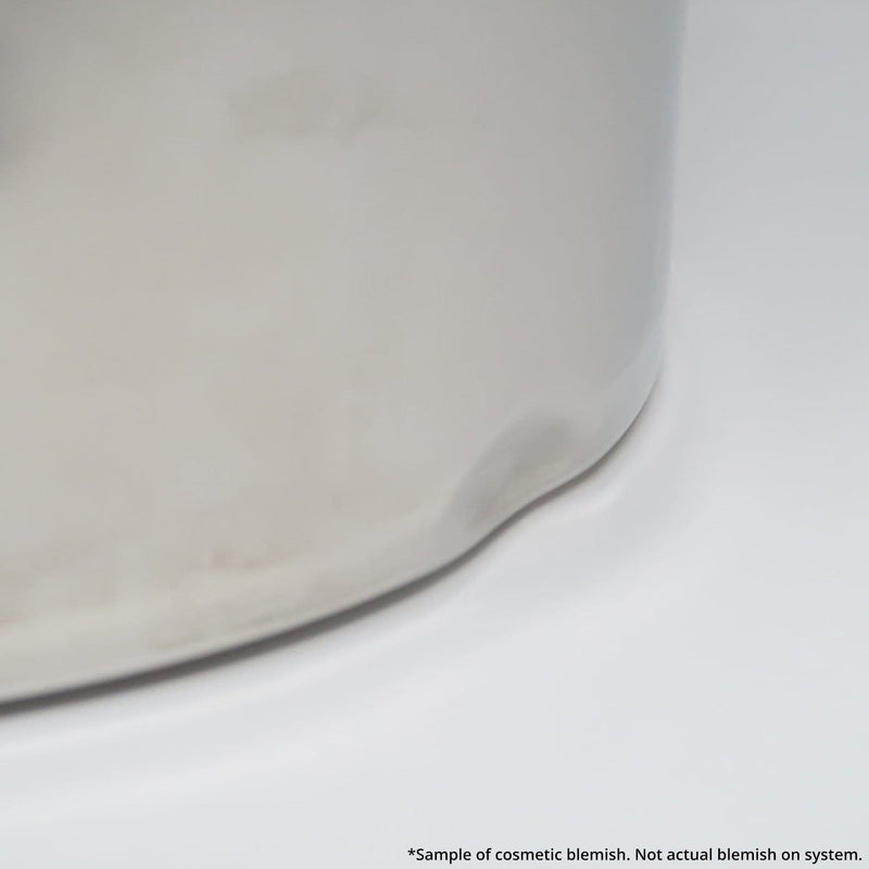 Berkey system with dent at the corner example