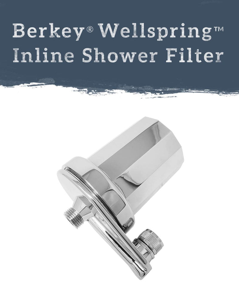Inline Shower Filter - Berkey Water Filter Canada