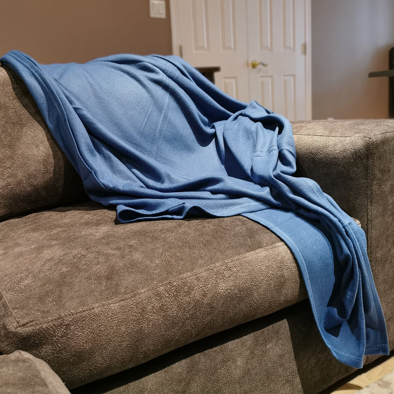 Blue Fleece Blanket