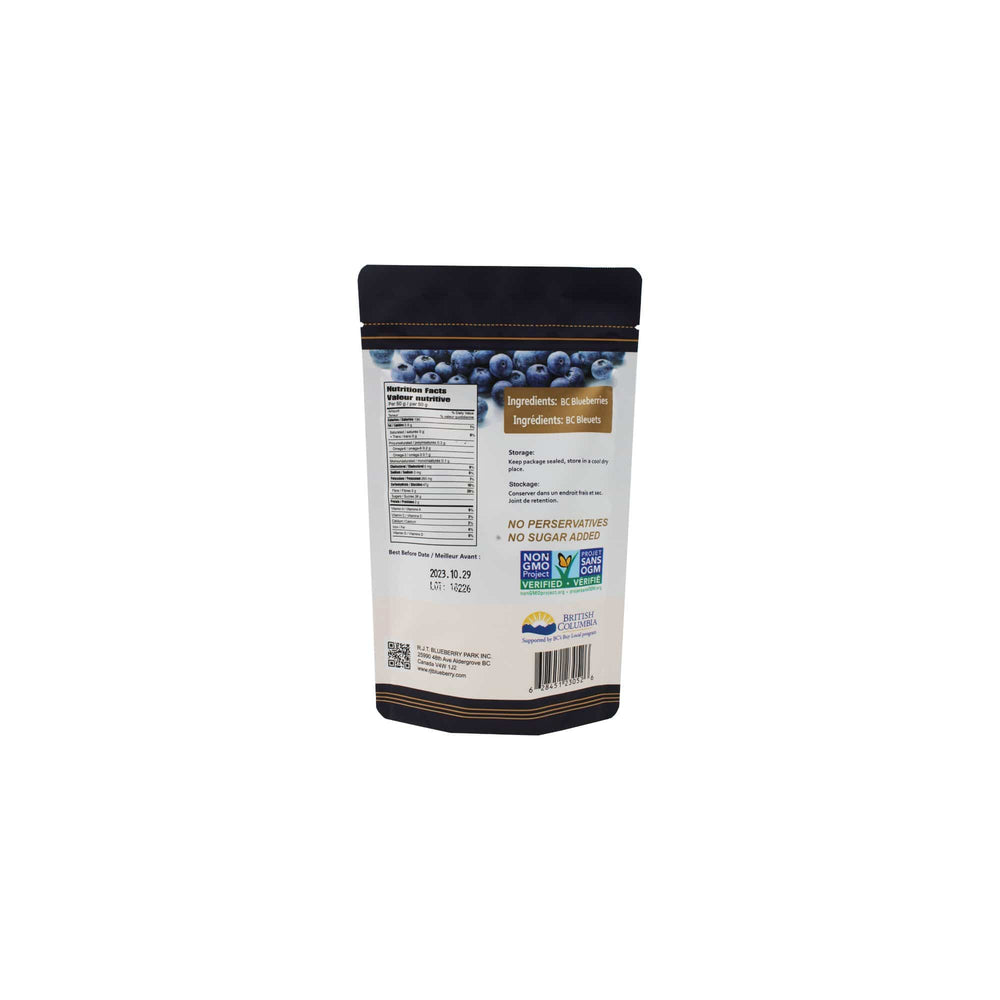 Freeze Dried Blueberries nutritional facts and ingredients