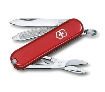 ruby Swiss Army Knife, Classic SD - Victorinox 