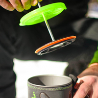 Jetboil Silicone Coffee Press - Regular with cup