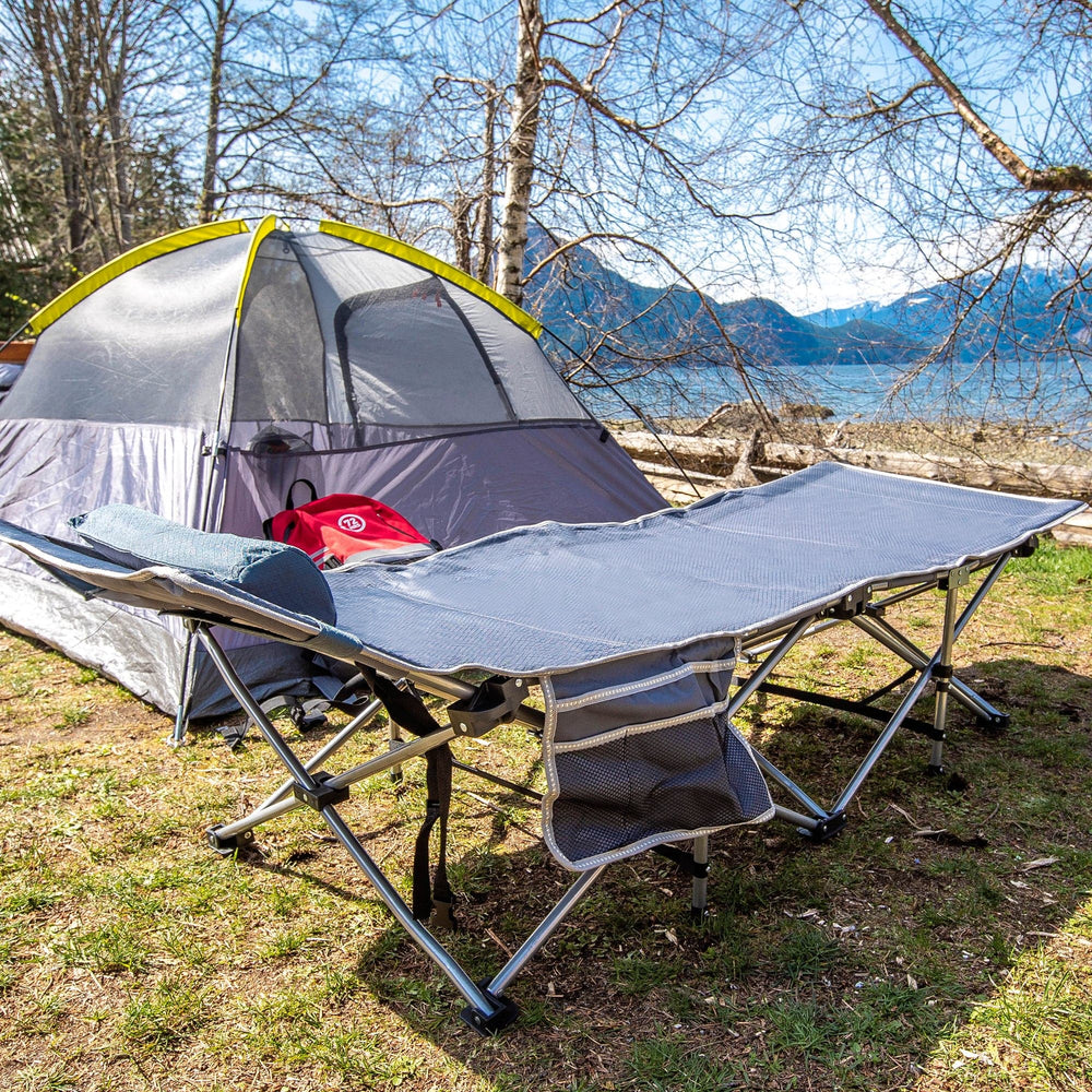 72HRS Portable Camping Cot with tent