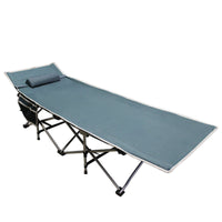 72HRS Portable Camping Cot grey
