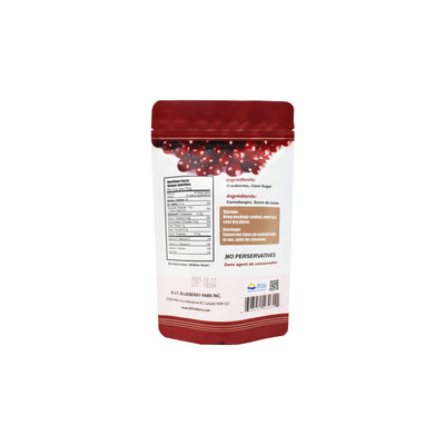 freeze dried cranberries nutritional facts and ingredients
