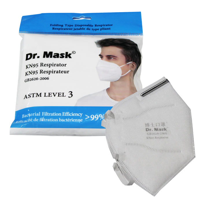 Dr. Mask KN95 Respirator Pack of 5 Masks