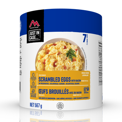 Mountain House Scrambled Eggs with Ham & Peppers - Pouch (6/case