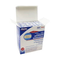 Adhesive Bandage, Extra Large, 2" x 4" (5.08 cm x 10.16 cm) - Dukal (100/box)