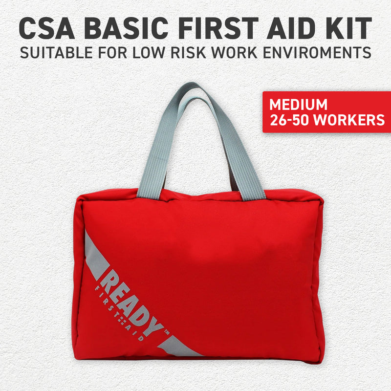 CSA Type 2 - Basic First Aid Kit Medium (26-50 Workers) with First Aid Bag Regulations