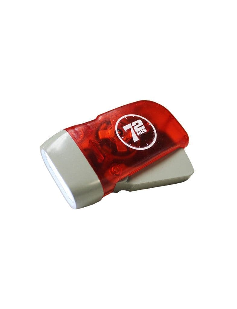 Rechargeable LED Dynamo Flashlight open