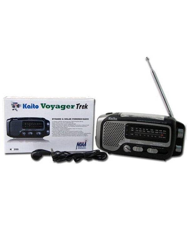 Kaito Solar Dynamo Voyager Trek Radio Flashlight