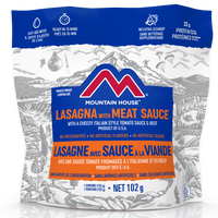 Mountain House Lasagna with Meat Sauce Pouch