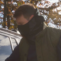 Balaclava with Replaceable Air Filter, All Purpose, Black - 72HRS