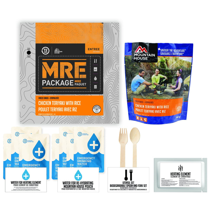Mountain House Chicken Teriyaki With Rice Pouch - Emergency Food Pack