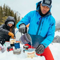 Jetboil MiniMo adventure pouring water