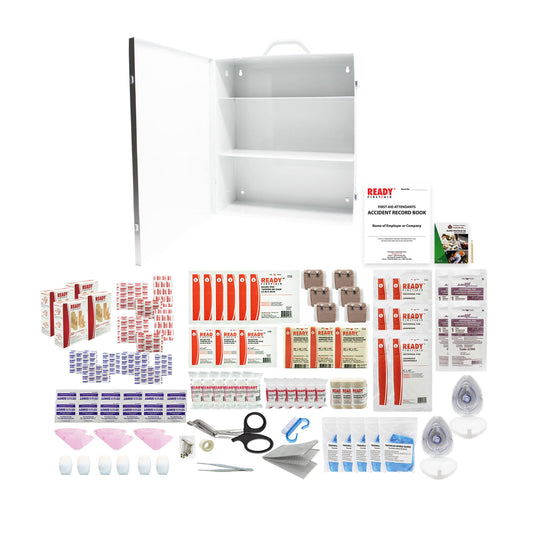 Northwest Territories Level 2 First Aid Kit Metal Cabinet