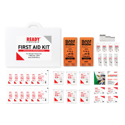 Ontario Section 9 First Aid Kit (6-15 Employees) with Metal Cabinet