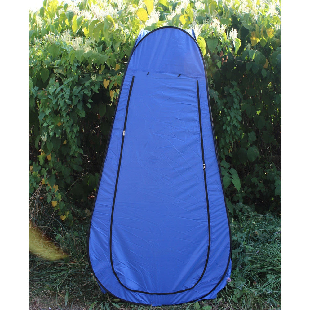 Pop-up Privacy Tent opened front view outdoors