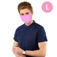 Reusable Face Mask, 3-Layer, Pink - Ready First Aid