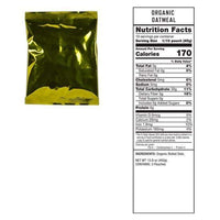 Organic oatmeal nutritional facts and ingredients