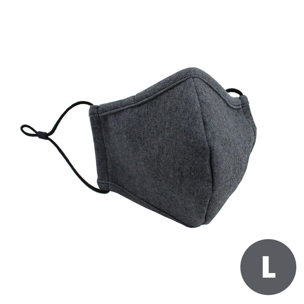 Reusable Face Mask, 3-Layer, Grey, V2 - Ready First Aid