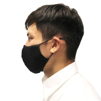 Reusable Face Mask, 3-Layer, Black, V2, Pack of 3 - Ready First Aid