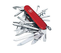 Swiss Army Knife, Swiss Champ, Red - Victorinox opened
