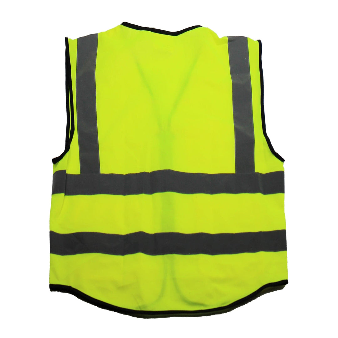 Safety Vest with Reflective Strip, XXL, Yellow – 72hours.ca