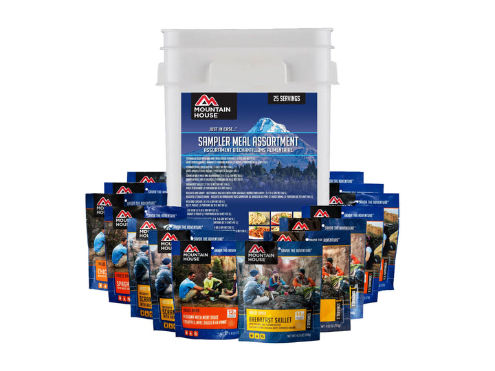 Sampler Assortment Bucket - 14 Pouches (Mountain House®)