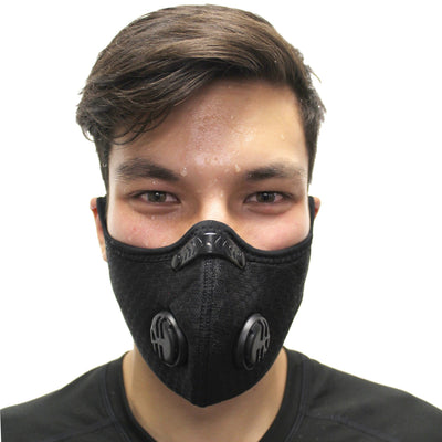 Sports Mask with KN95 Filter and Exhalation Valves