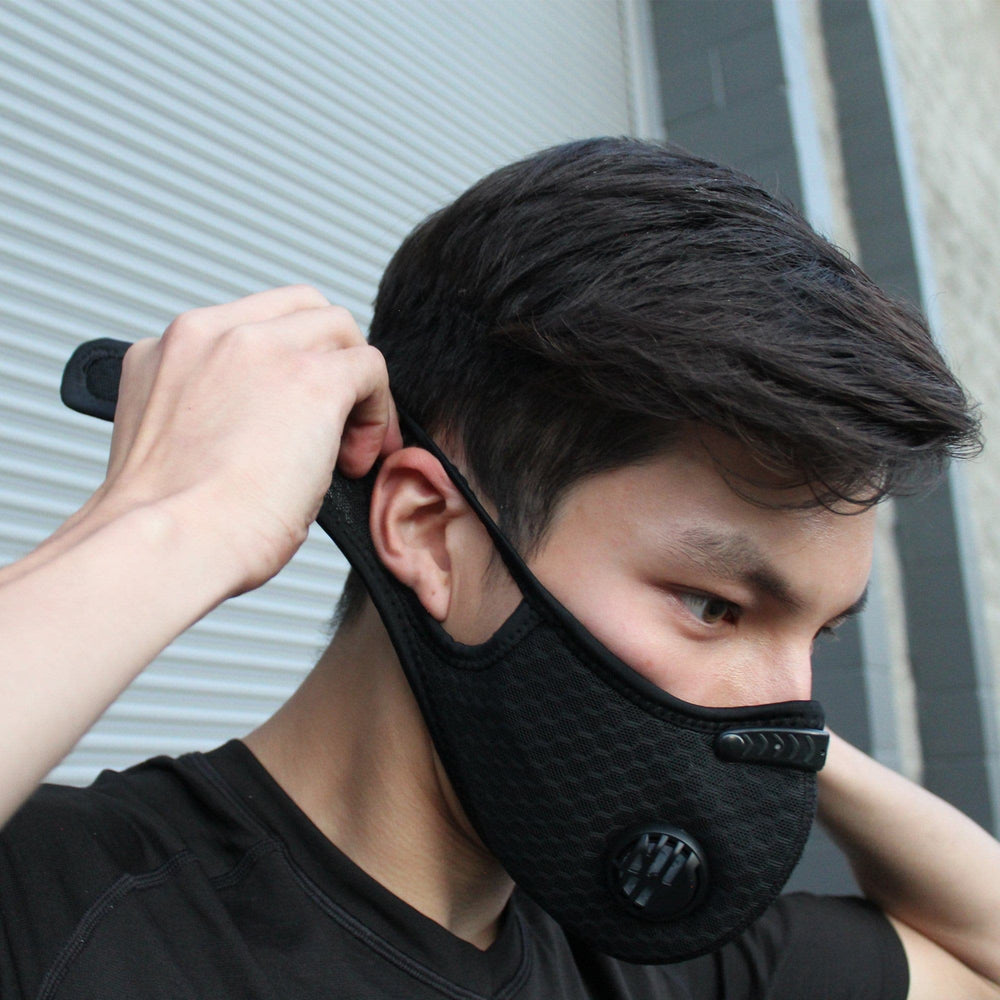 Sports Mask with KN95 Filter and Exhalation Valves