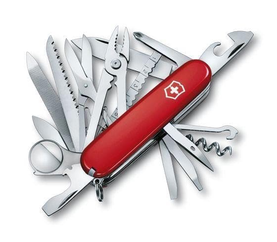 Swiss Army Knife, Swiss Champ, Red - Victorinox