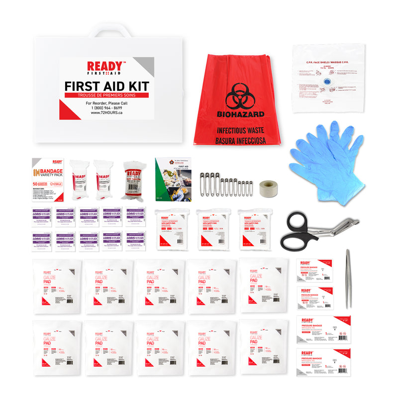Alberta Number 1 First Aid Kit with Metal Cabinet