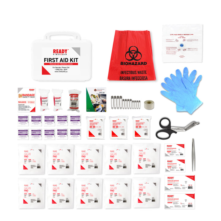 Yukon Level 1 First Aid Kit with Plastic Box