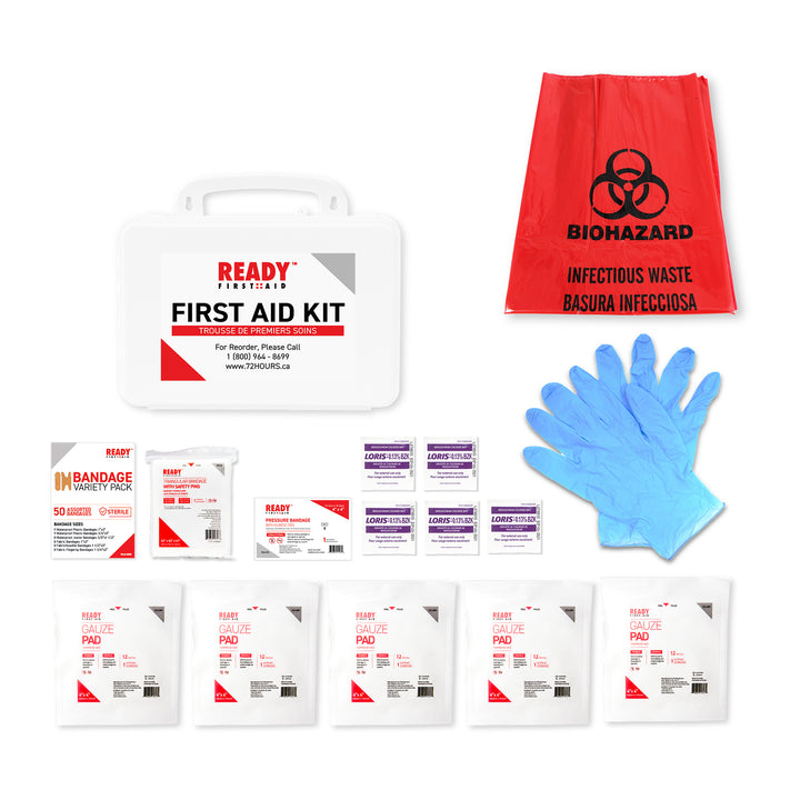 Yukon Personal First Aid Kit with Plastic Box