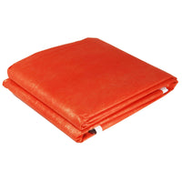 Aluminum Coated Interior Emergency Tube Tent folded