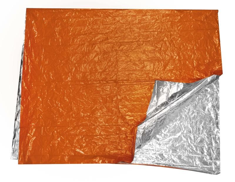 Emergency Aluminized Heavy Duty Mylar Blanket exterior and interior