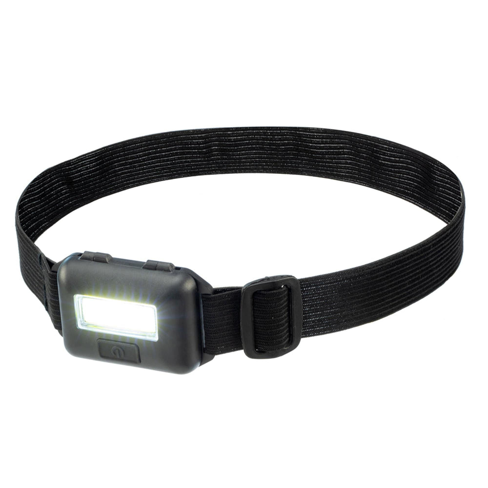 COB LED Headlamp - 200 Lumen light on
