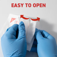 Gauze Pad, 4" x 4", 12-ply, Sterile - Ready First Aid Easy to Open