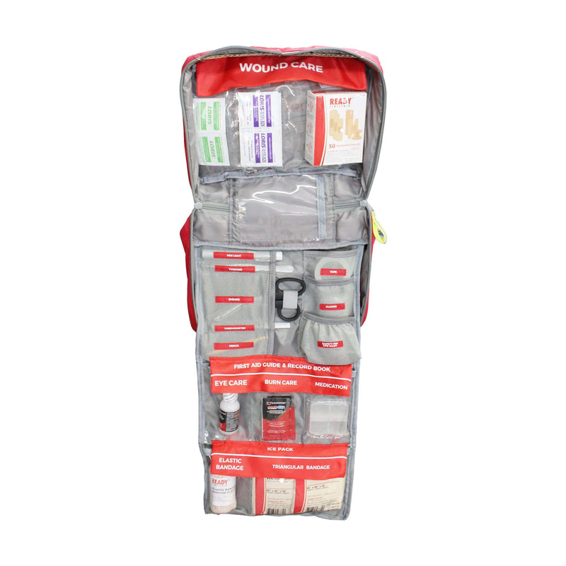 Ready First Aid Family Kit - Group Size 1 to 6 Open