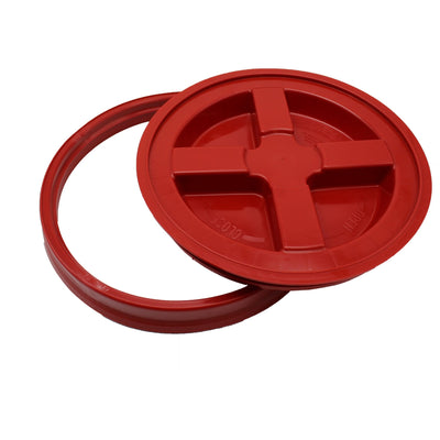 Gamma Seal Lid - Red (3.5 to 7.9 Gallon Bucket)