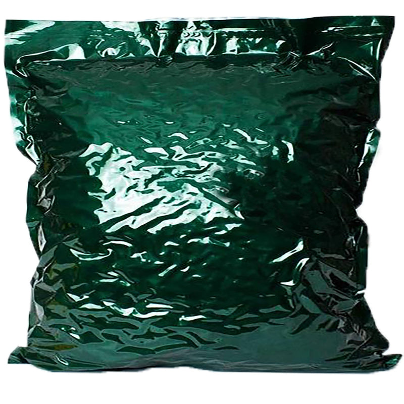 Green Mylar Foil Bag - 45.09cm x 47.63cm (17.75 inches x 18.75 inches) filled