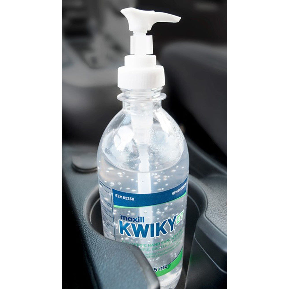 Hand Sanitizer Gel, KWIKY ET, 475 ml (Pump Bottle) - maxill
