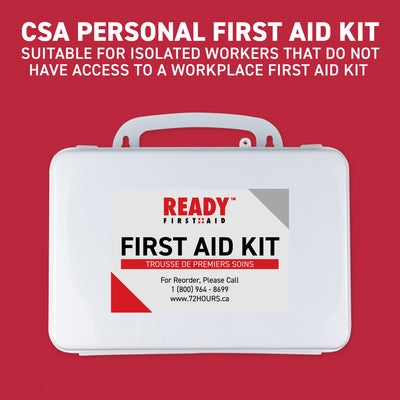 CSA Type 1 - Personal First Aid Kit with Plastic Box Regulation
